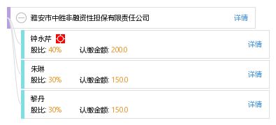 雅安市中勝非融資性擔保有限責任公司 融資性擔保業務解析